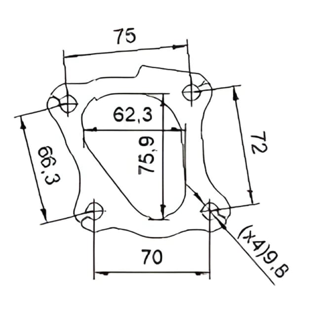 Catalizzatore per Suzuki SX4 1.4i VVT 16V 140cv