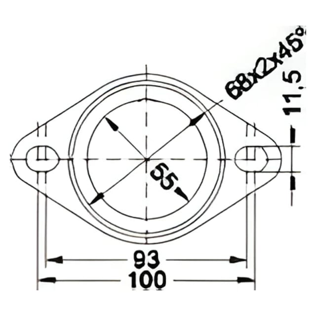 Catalizzatore per Toyota Carina E 1.6i 16V 116cv