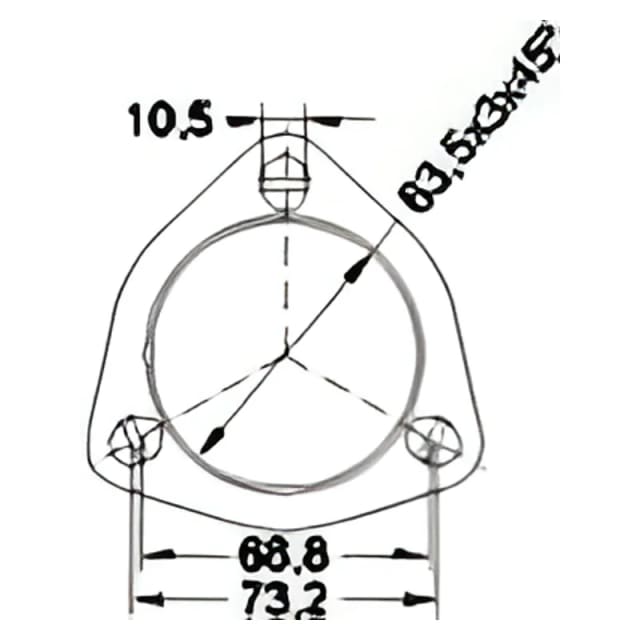 Catalizzatore per Volvo 740 2.3 Turbo 165cv