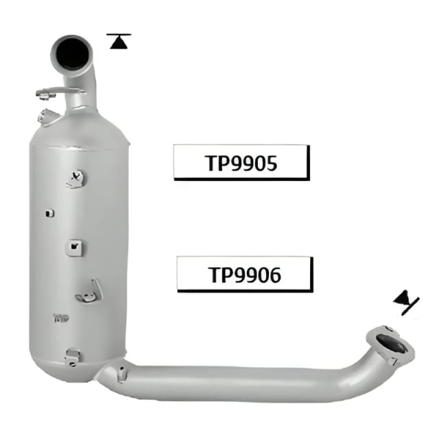 FAP / DPF per Ford Focus 1.6TD TDCI DPF 90cv