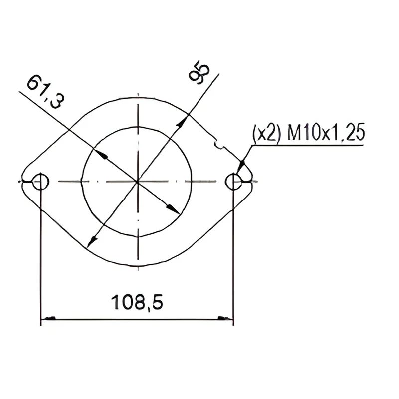 Catalizzatore per MAZDA 3 2.0i 16V 120cv