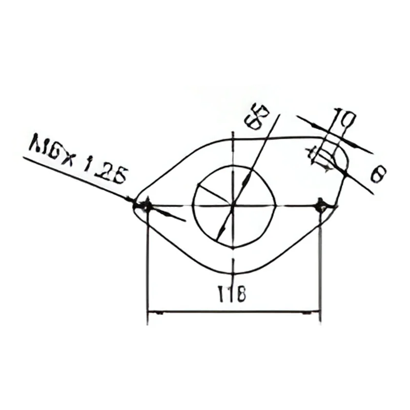 Catalizzatore per RENAULT CLIO 1.5TD DCI 65cv