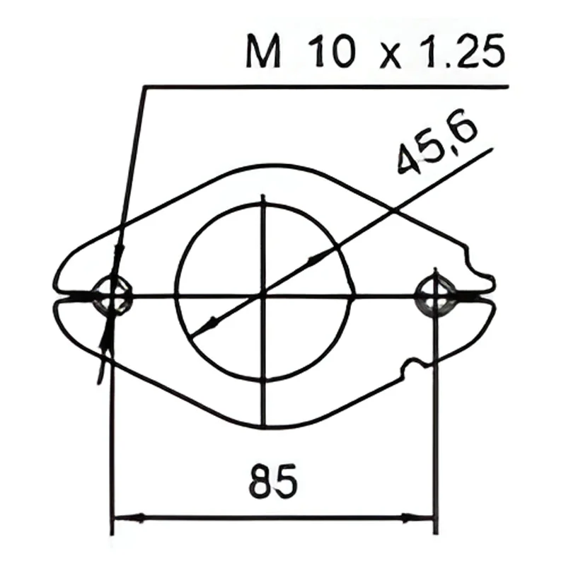 Catalizzatore per HYUNDAI ATOS 1.1i 12V 58cv