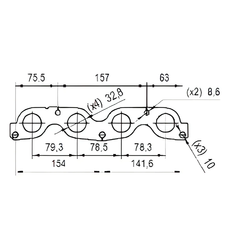 Catalizzatore per HYUNDAI I20 1.2i 16V 76cv