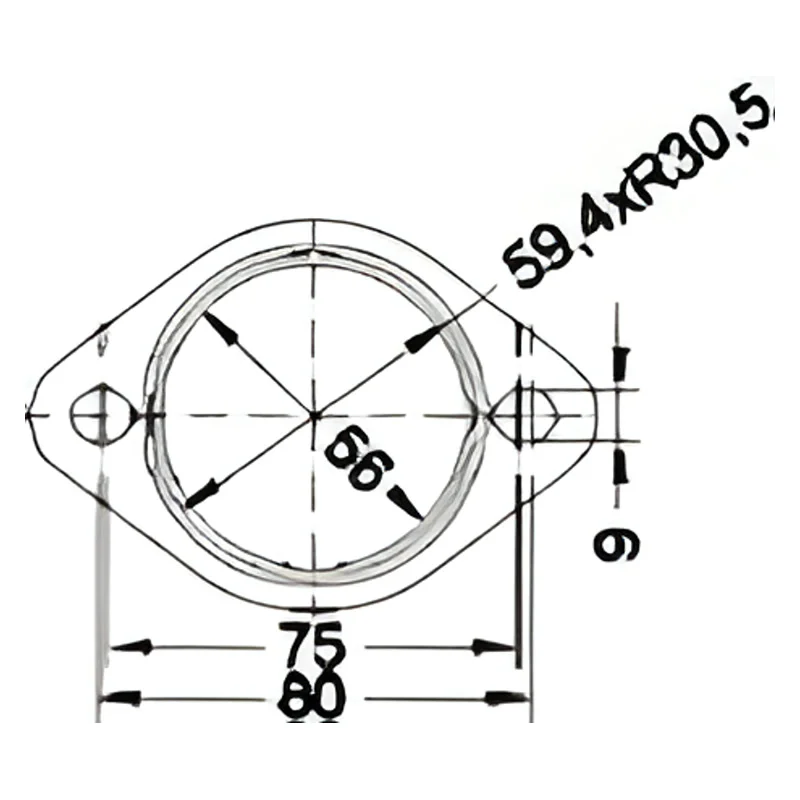 Catalizzatore per MERCEDES 200E 136cv