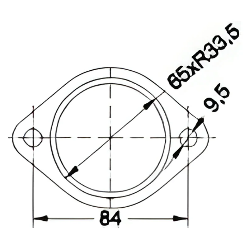 Catalizzatore per MERCEDES V230 2.3TD 98cv
