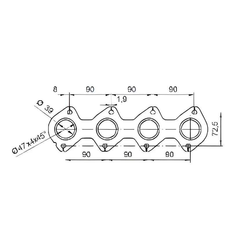 Catalizzatore per MERCEDES C160 Kompressor 1.8i 16V 122cv