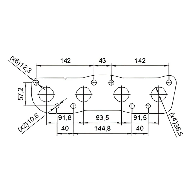Catalizzatore per SUZUKI SX4 1.6i VVT 16V 117cv