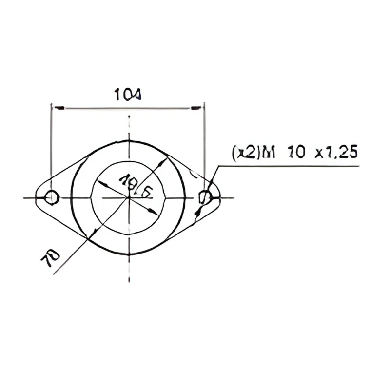 Catalizzatore per TOYOTA YARIS 1.5i VVTI 16V 111cv