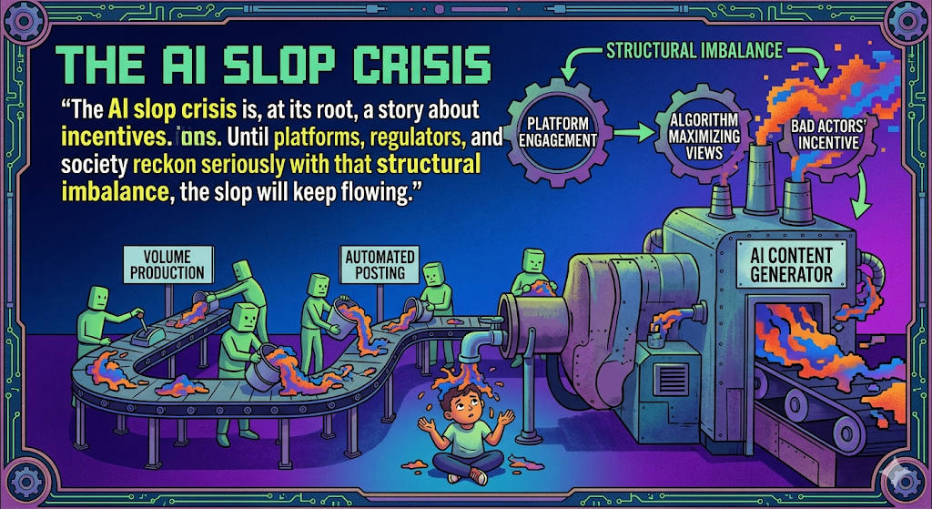 The "AI Slop" Crisis: How Low-Quality AI Videos Are Flooding Children's Feeds