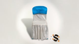 Cover Putih Tulang + Biru