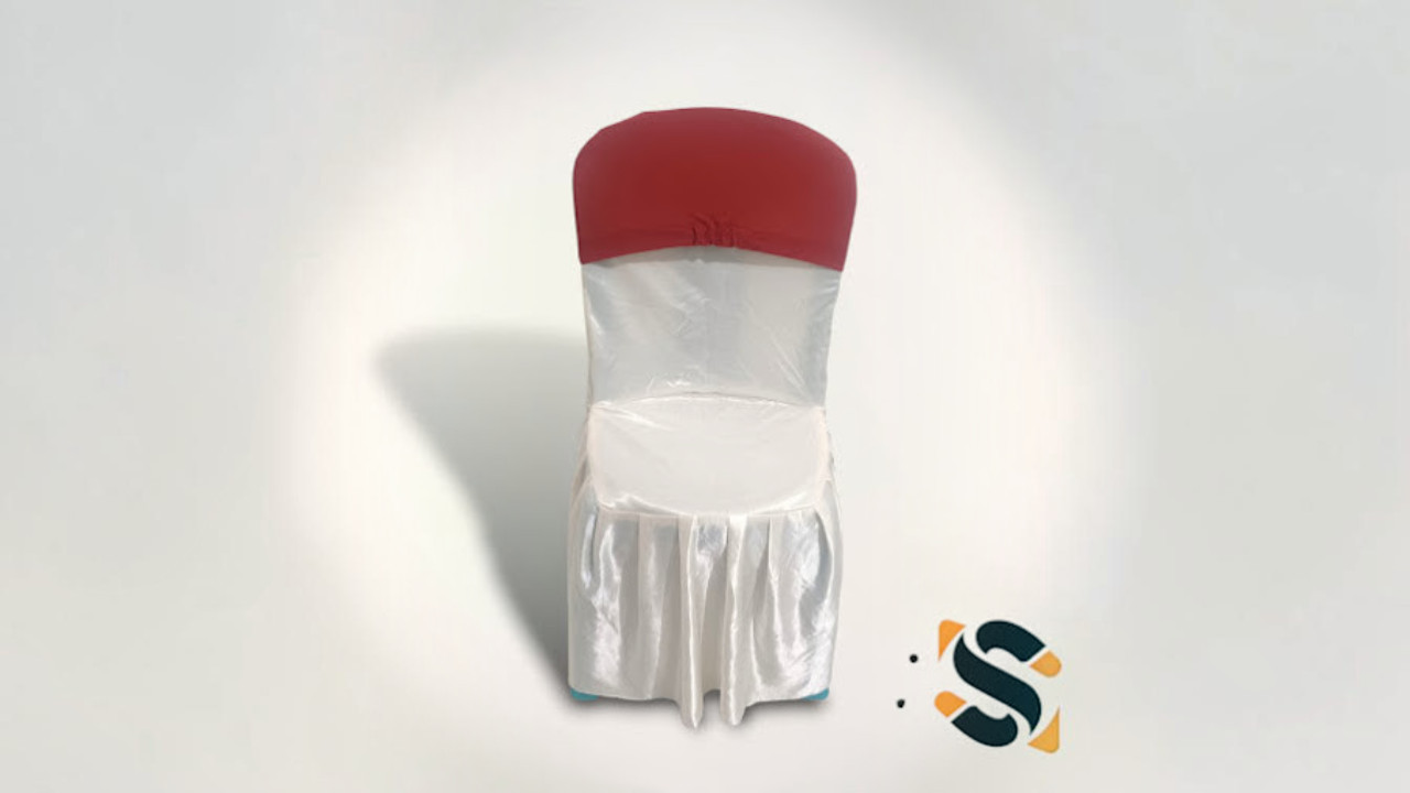 Cover Putih Tulang + Merah Merun