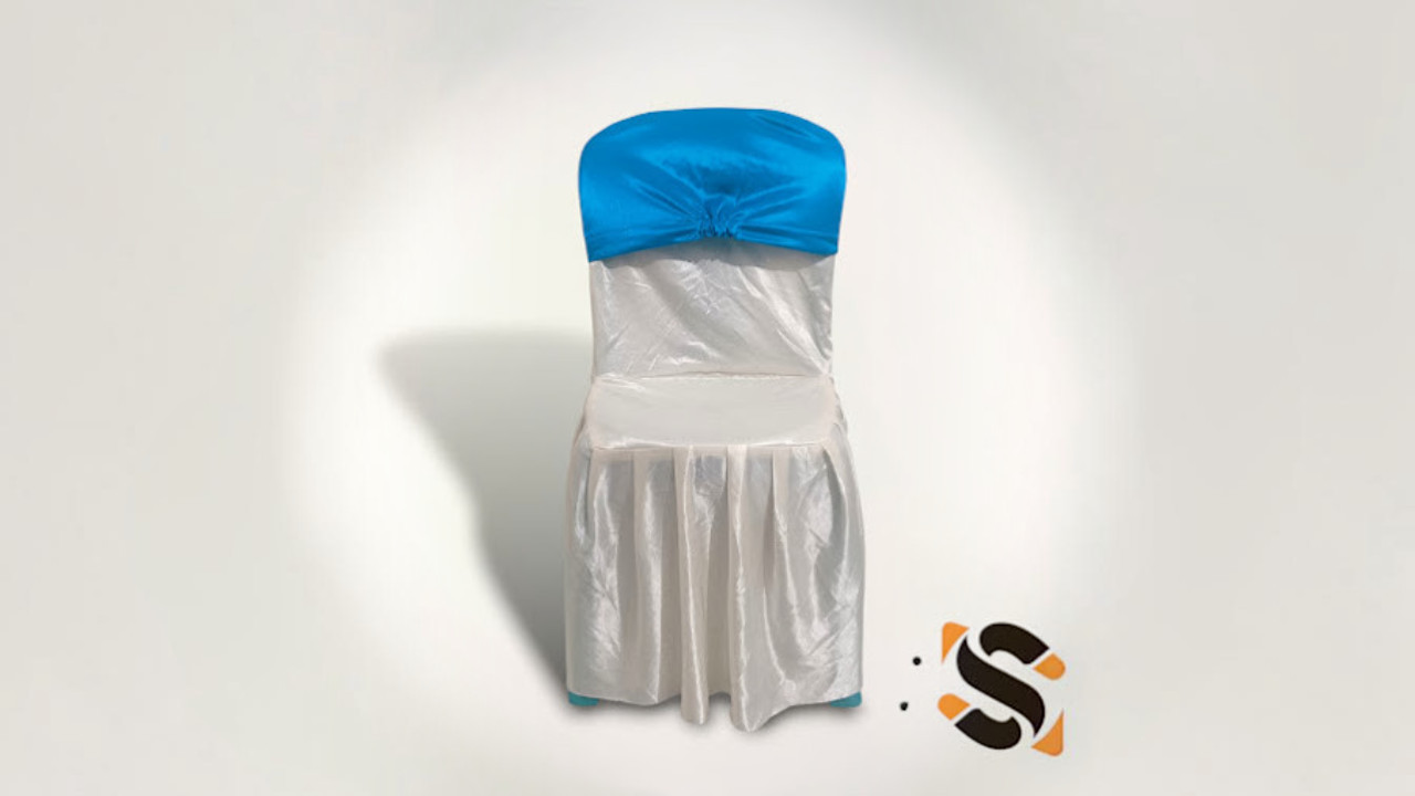 Cover Putih Tulang + Biru