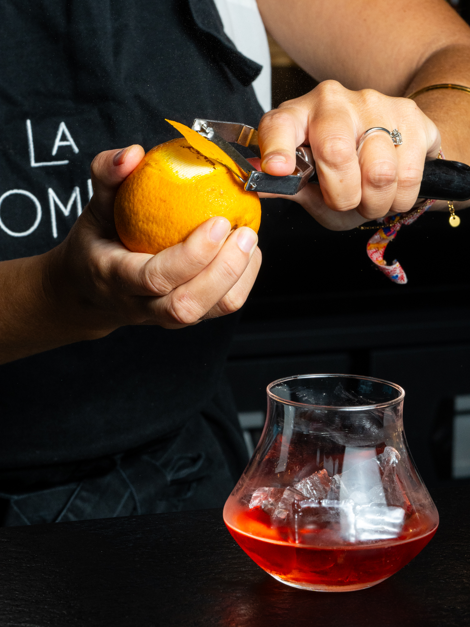 Photographie culinaire créative plat restaurant