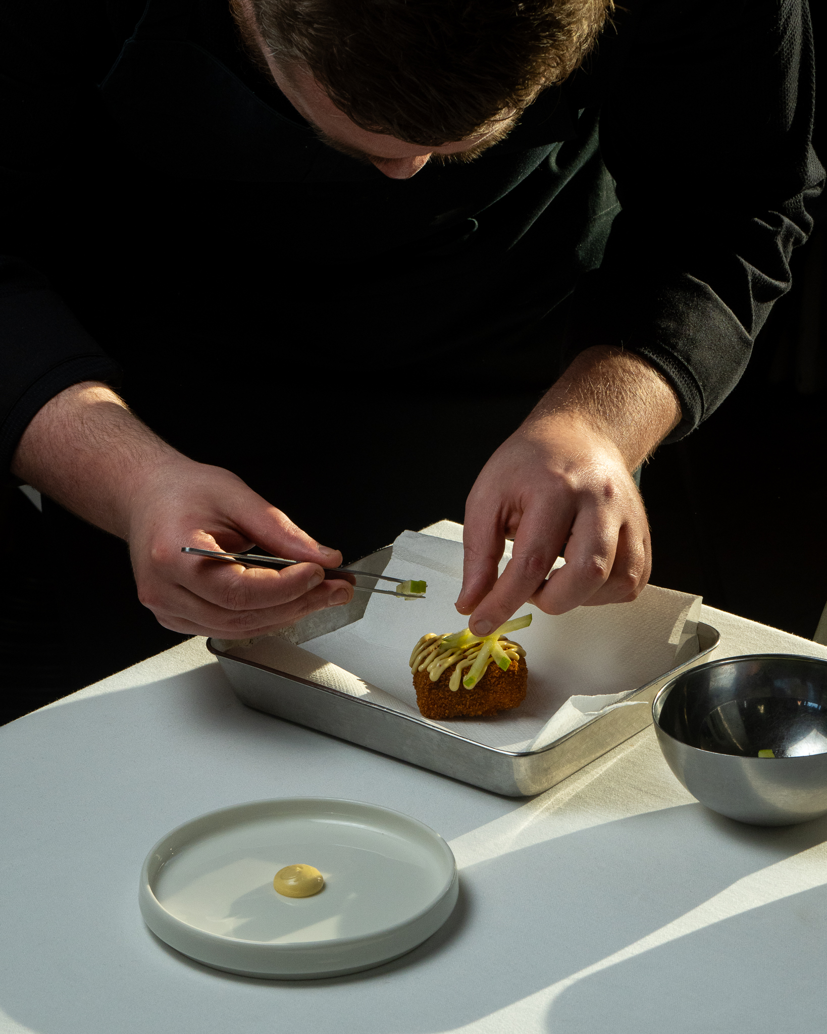 Plat signature restaurant photographie food