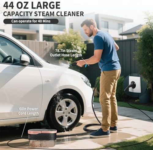 Vue 3 de Nettoyeur Vapeur Portable