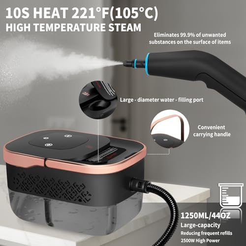 Vue 5 de Nettoyeur Vapeur Portable