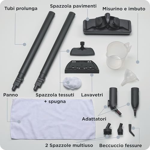 Vue 3 de Ariete Xvapor Deluxe Nettoyeur