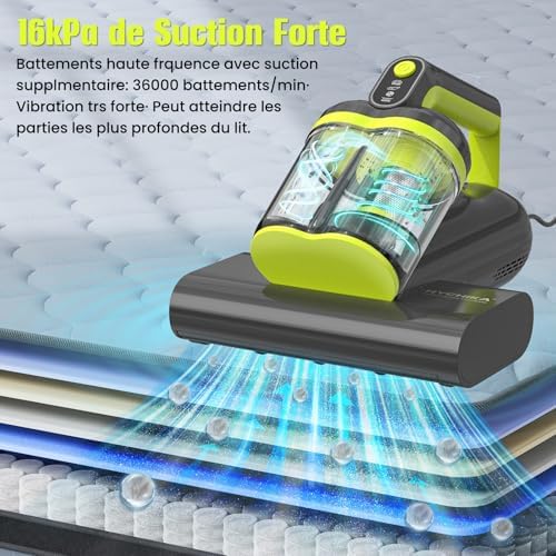 Vue 2 de Aspirateur Matelas Aspirateur Anti