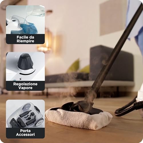 Vue 5 de Ariete Xvapor Deluxe Nettoyeur