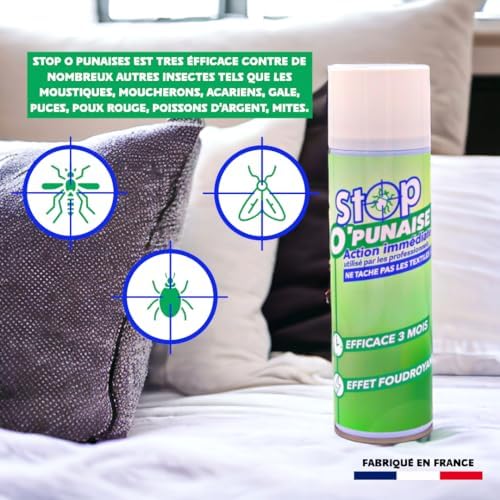 Vue 4 de Stopopunaise Pro Spray Anti