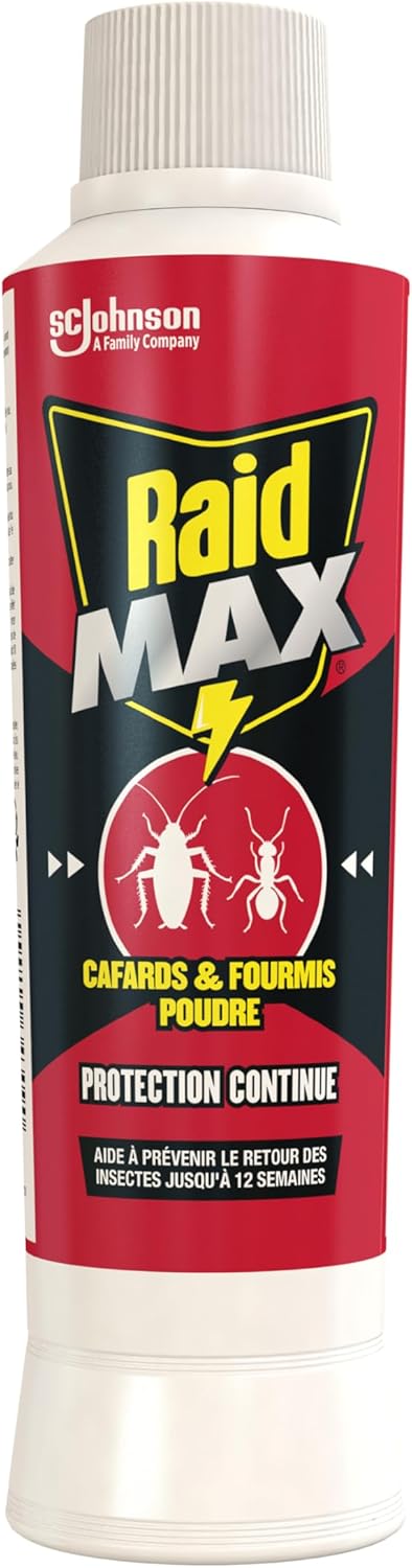Raid Max Poudre Anticafards