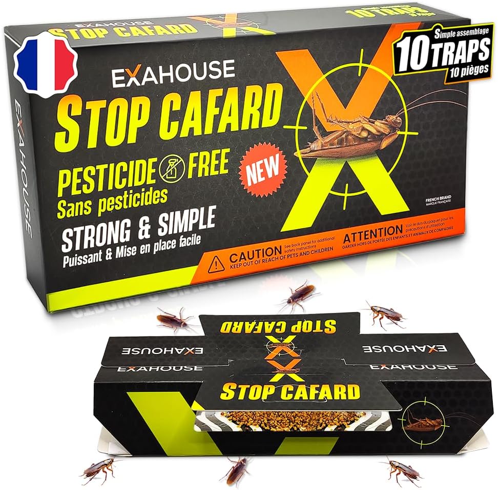 Exahouse Pieges Anti Cafards
