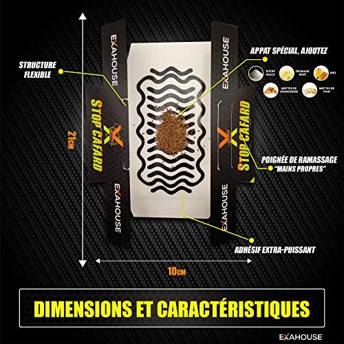 Vue 5 de Exahouse Pieges Anti Cafards
