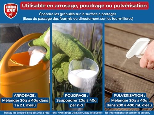 Vue 4 de Protect Expert Poudre Antifourmis