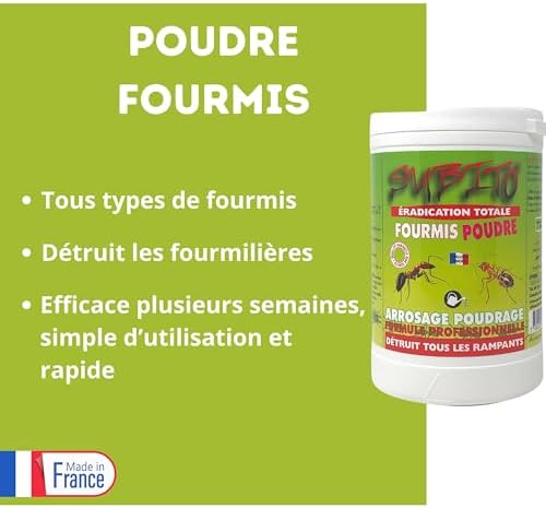 Vue 2 de Anti Fourmis Poudre Contre