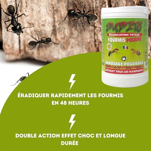Vue 3 de Anti Fourmis Poudre Contre