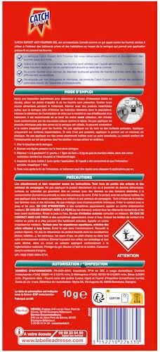 Vue 2 de Catch Expert Fourmis Gel