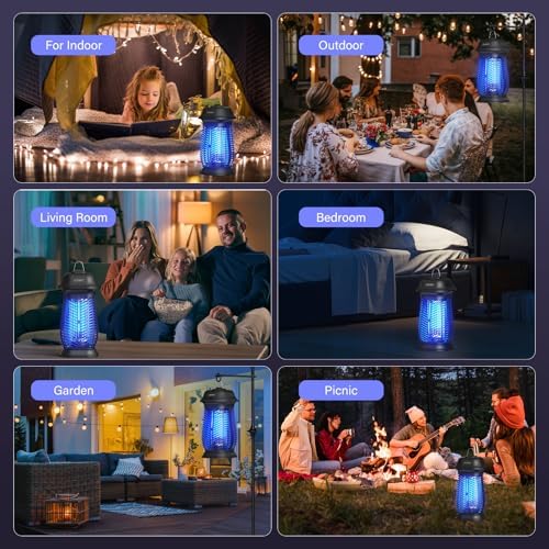 Vue 6 de Clevast Lampe Anti Moustique