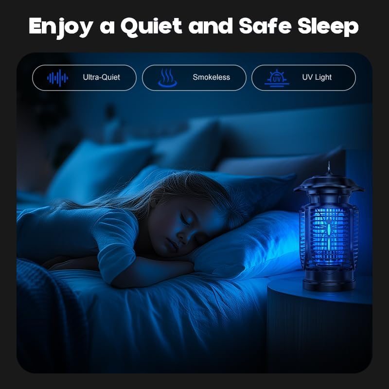 Vue 3 de Yeefon Lampe Anti Moustique