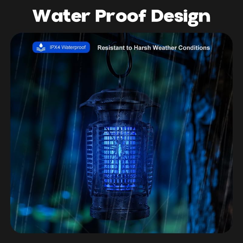 Vue 4 de Yeefon Lampe Anti Moustique