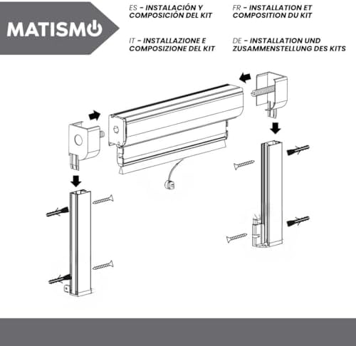 Vue 2 de Moustiquaire Enroulable Pour Fenetre