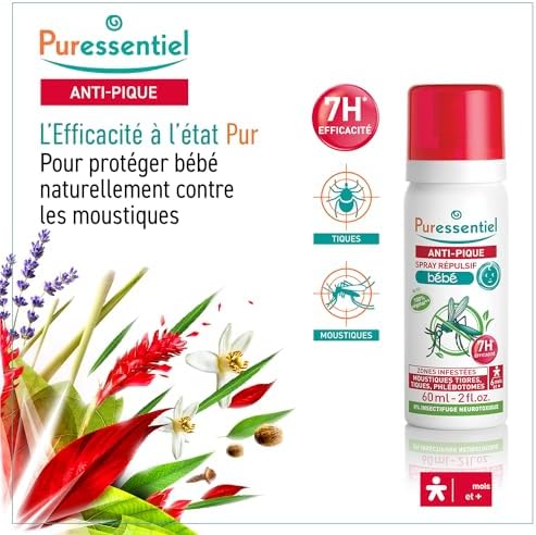 Vue 3 de Puressentiel Spray Repulsif Bebe