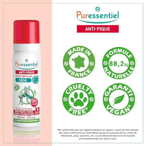 Vue 4 de Puressentiel Spray Repulsif Bebe
