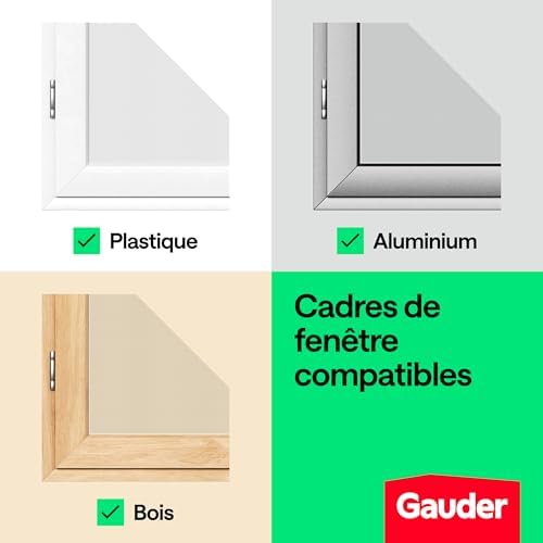 Vue 4 de Gauder Moustiquaire Pour Fenetre
