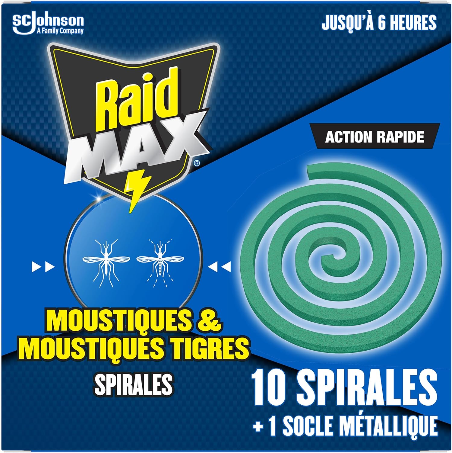 Raid Max Spirales Antimoustiques