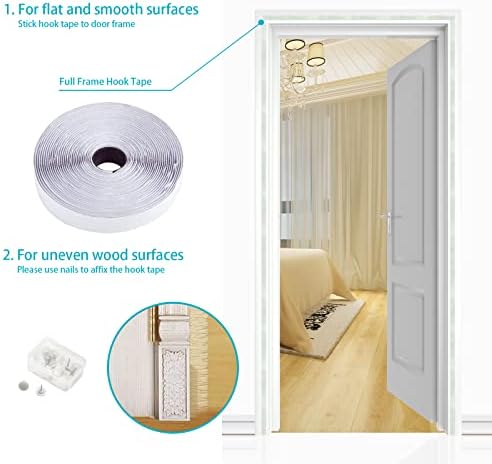 Vue 5 de Moustiquaire Magnetique Pour Porte