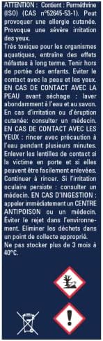 Vue 4 de Insect Ecran Trempage Vetements