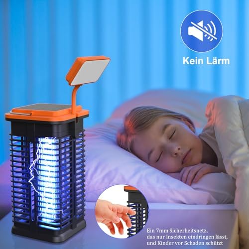 Vue 5 de Lampe Anti Moustique Solaire