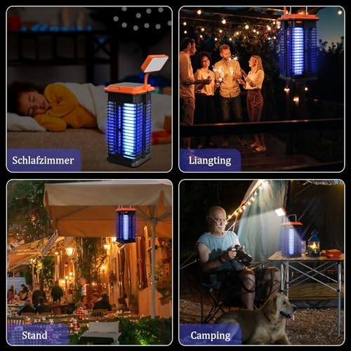 Vue 7 de Lampe Anti Moustique Solaire