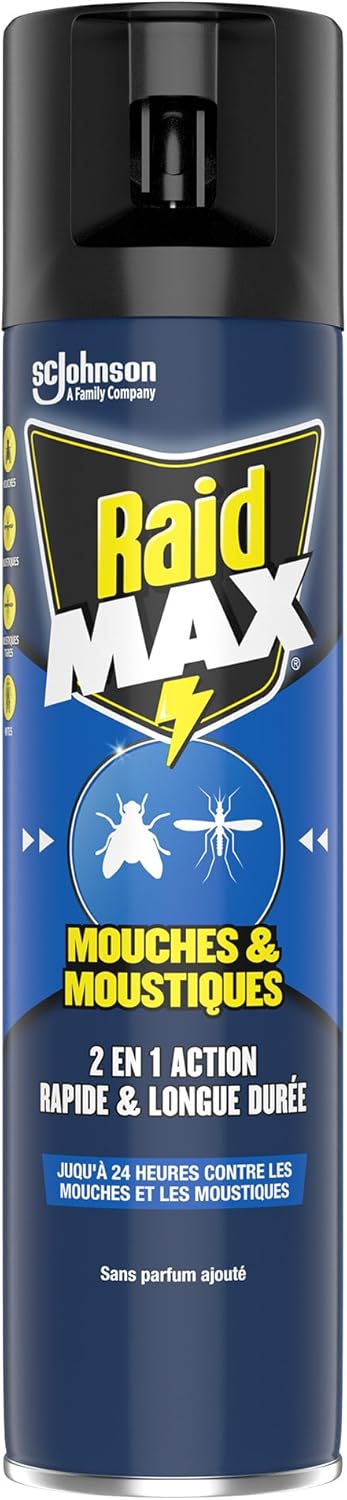 Raid Max Aerosol Mouches