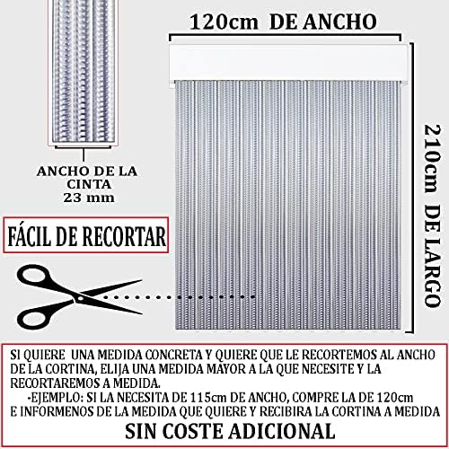 Vue 3 de Rideau De Porte Anti