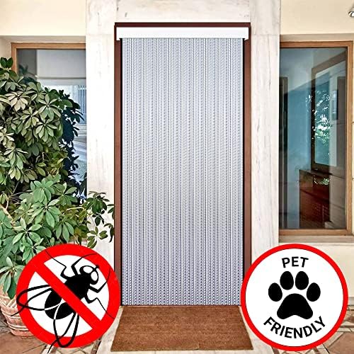 Vue 4 de Rideau De Porte Anti