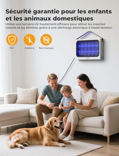 Vue 4 de Yissvic Lampe Anti Moustique