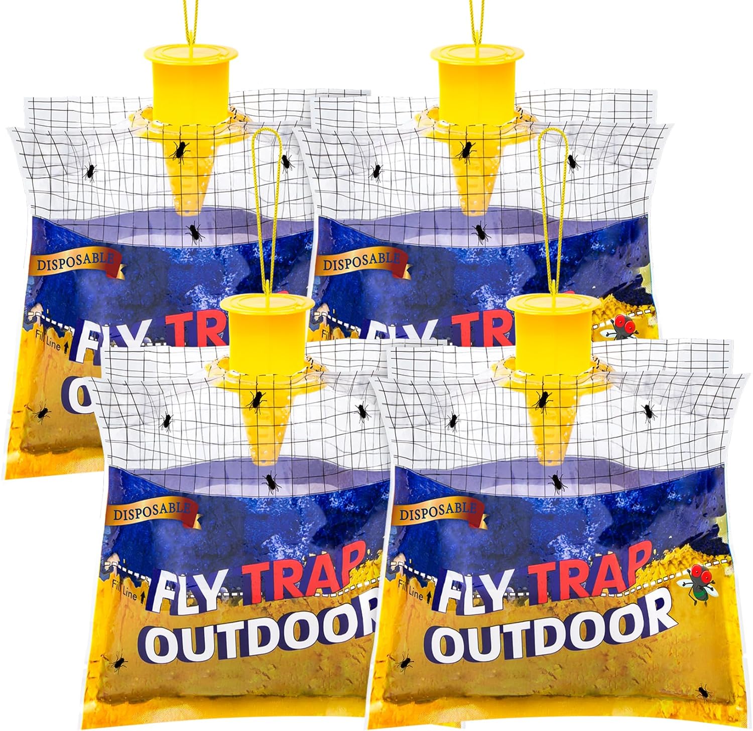 Pieces Attrape Mouche Suspendre