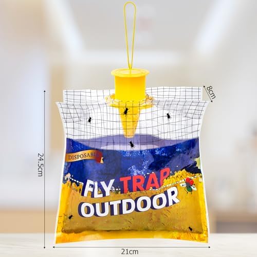 Vue 2 de Pieces Attrape Mouche Suspendre